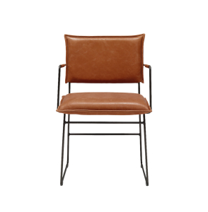 Nr. 32 / Stuhl mit Armteil / in Leder / ab 700 €